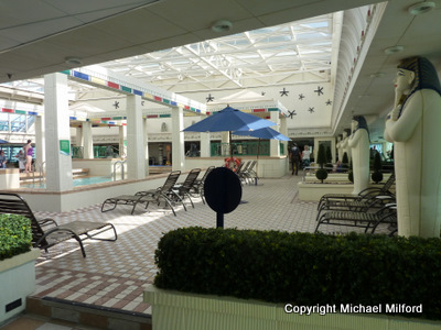 The solarium and inside adults only pool