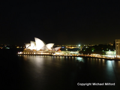 Sydney Opera House at night