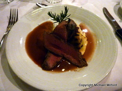 Steak dinner