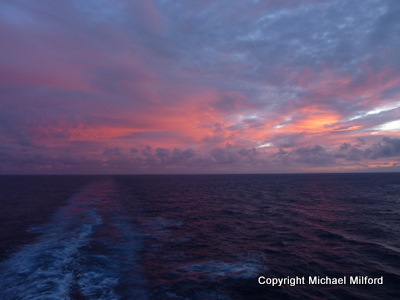 Sunrise wake