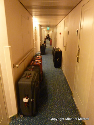 Luggage departure