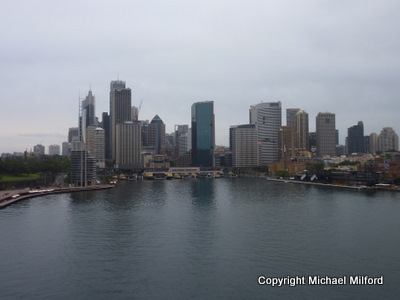 Re-entering Circular Quay